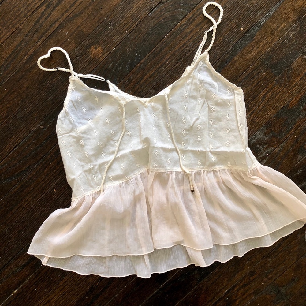Flirty layering tank